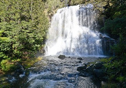 Remote Wilderness waterfall